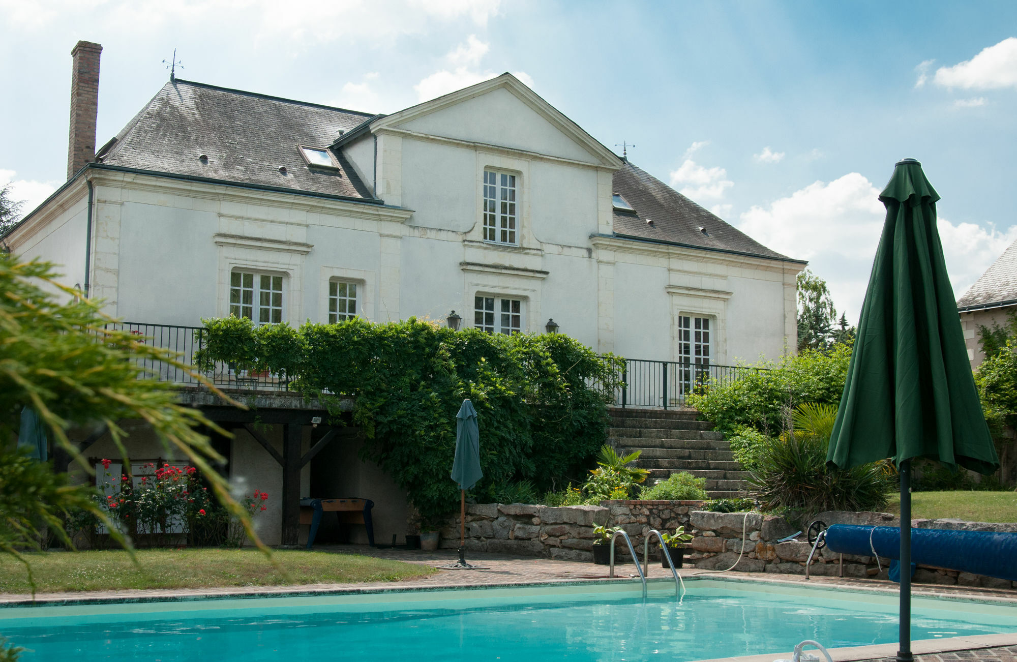 Domaine De La Courbe Hotel Le Lude Exterior foto